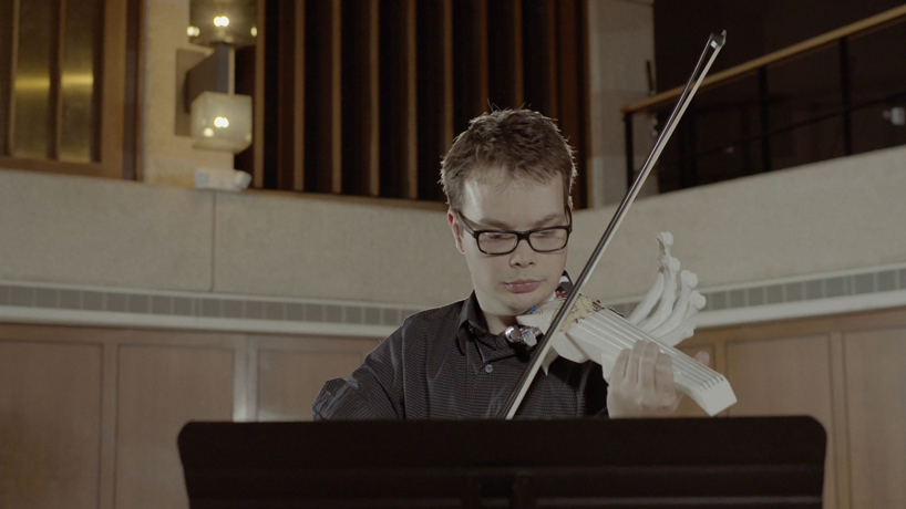 3D printed violin