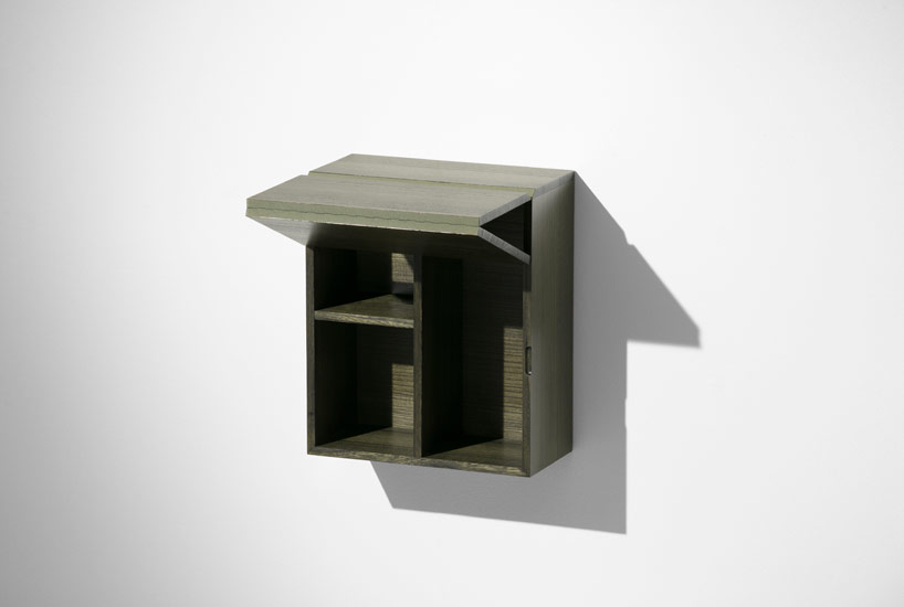 stefan diez crafts colorful kimono cabinets from tropical wood for MEETEE