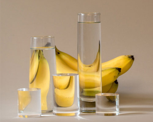 suzanne saroff distorts food and flowers as if real digital glitches