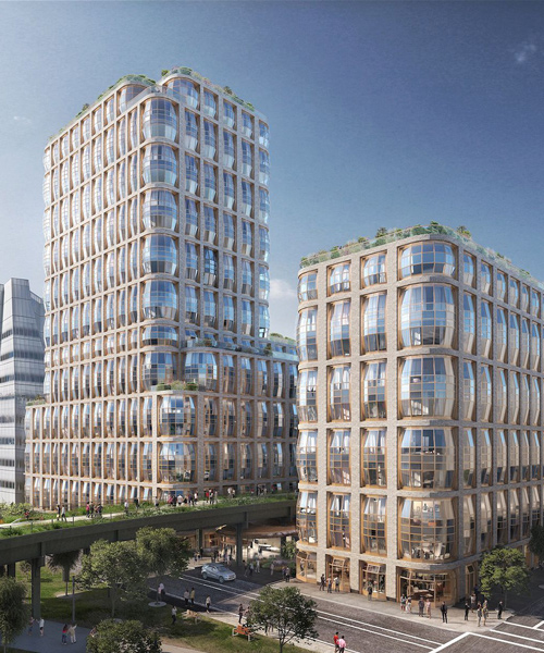new york residential building by heatherwick studio will connect beneath the high line