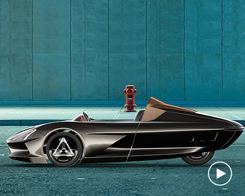 ampere motor's convertible fuses an electric car with the spirit of motorcycling