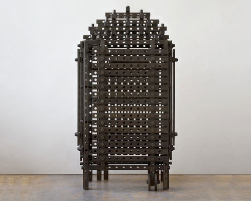 shigeki yamamoto's plug and screw play cabinet imitates childhood construction