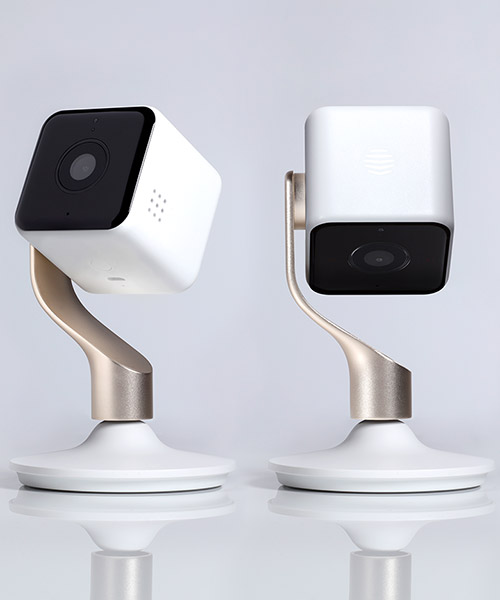 yves béhar's hive view is an indoor camera that disconnects from its ultra-thin stand
