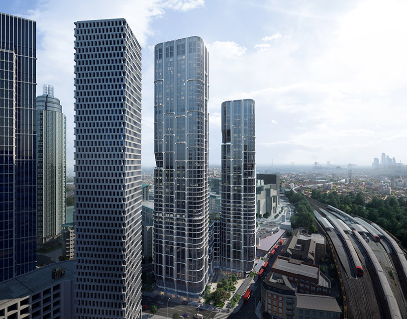 zaha hadid architects plans vauxhall cross island development in london