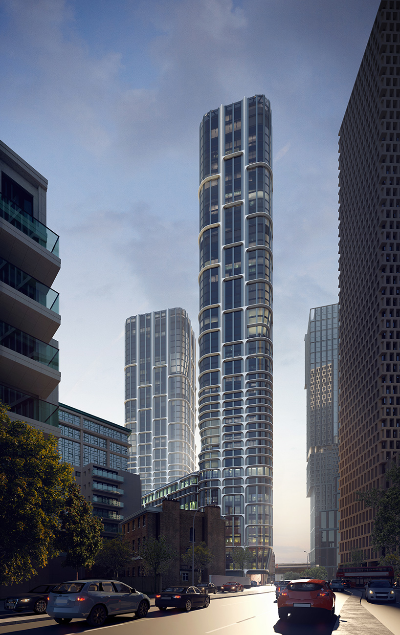 zaha hadid architects plans vauxhall cross island development in london