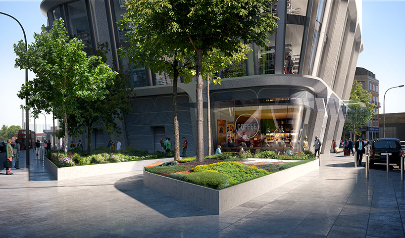 zaha hadid architects plans vauxhall cross island development in london