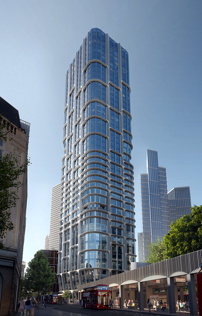zaha hadid architects plans vauxhall cross island development in london