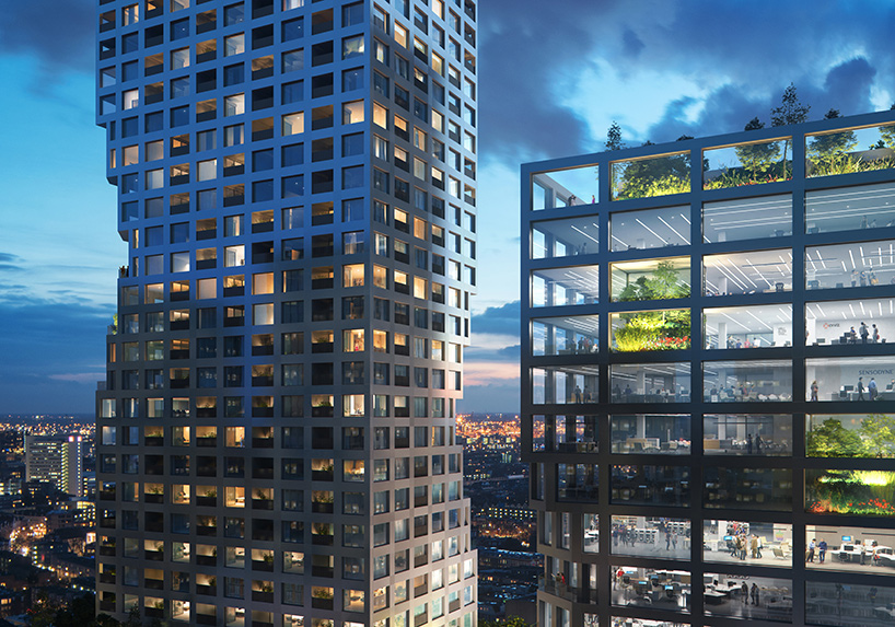 Mvrdv To Construct 'weenapoint' Mixed-use Tower Complex In Rotterdam