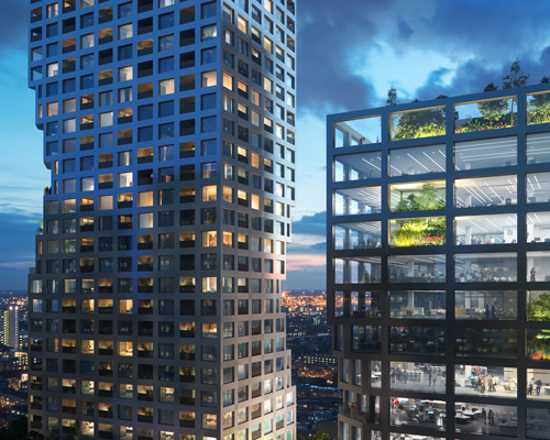 MVRDV to construct 'weenapoint' mixed-use tower complex in rotterdam