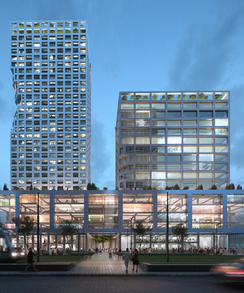 MVRDV to construct 'weenapoint' mixed-use tower complex in rotterdam