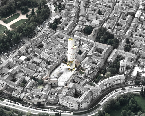 adrian labaut's mantova performing center symbolizes a connection with disused city area