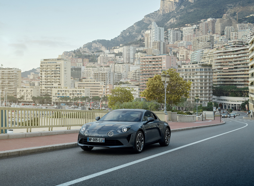 alpine A110 pure + legende presented at the geneva motor show