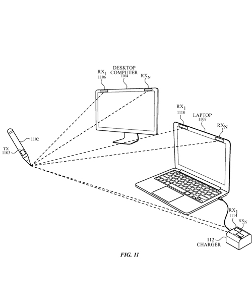 apple's newest patent describes a stylus that can draw in midair (basically a magic wand)