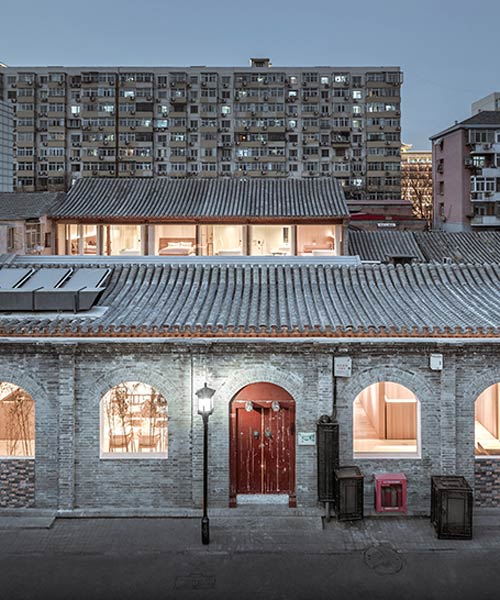 a layering courtyard in qianmen, beijing by archstudio