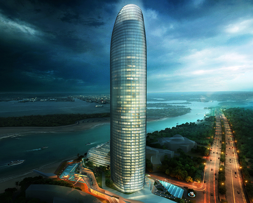 AS+R designs a 55-story high luxury hotel on the shores of the arabian gulf