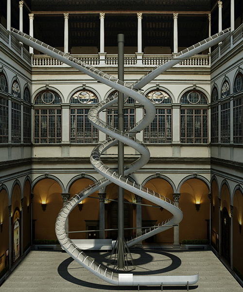 carsten höller and stefano mancuso blend slides + science at palazzo strozzi in florence