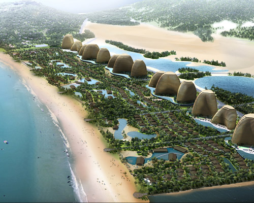 chapman taylor's colossal eco-resort approved by vietnamese government
