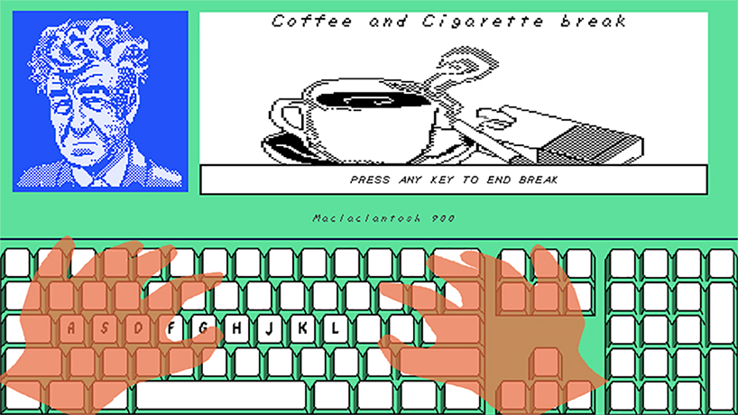 david lynch teaches typing