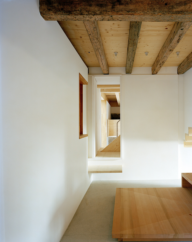 dieterdietz.org nestles a pair of houses in the rural swiss landscape