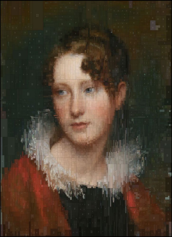 greek artist breathes new life into classic paintings with his RGB-subdivision algorithm