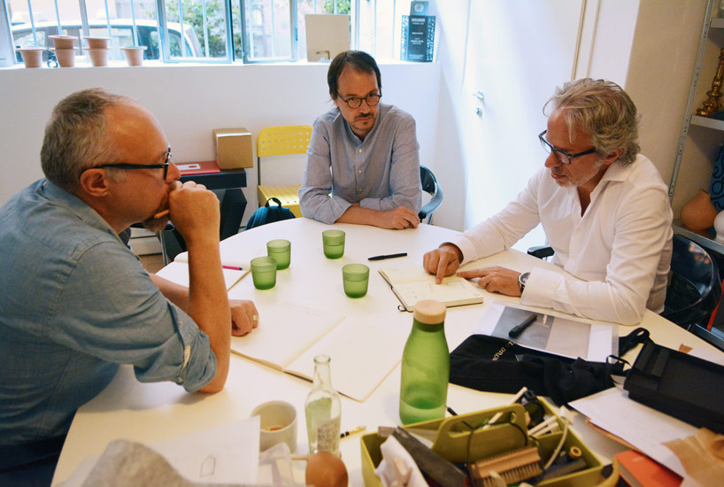 giulio iacchetti invites five italian architects to design door handles for dnd