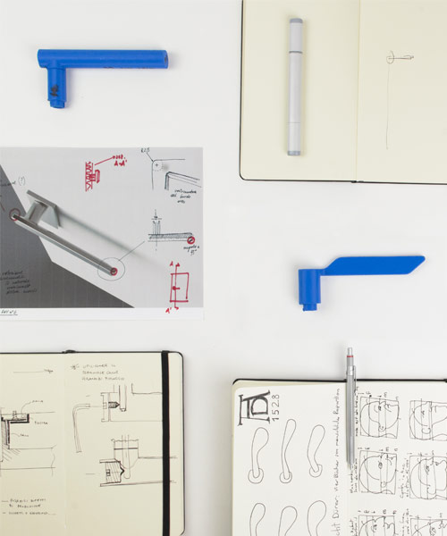 giulio iacchetti invites five italian architects to design door handles for dnd