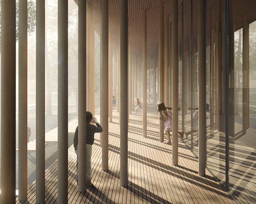 a museum that camouflages into the norwegian forest 