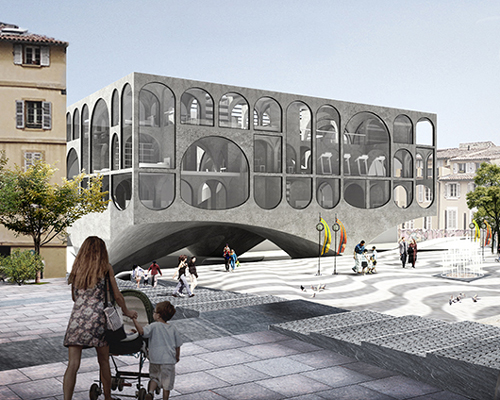 studio 101's housing proposal is an urban reform for marseille's historical center