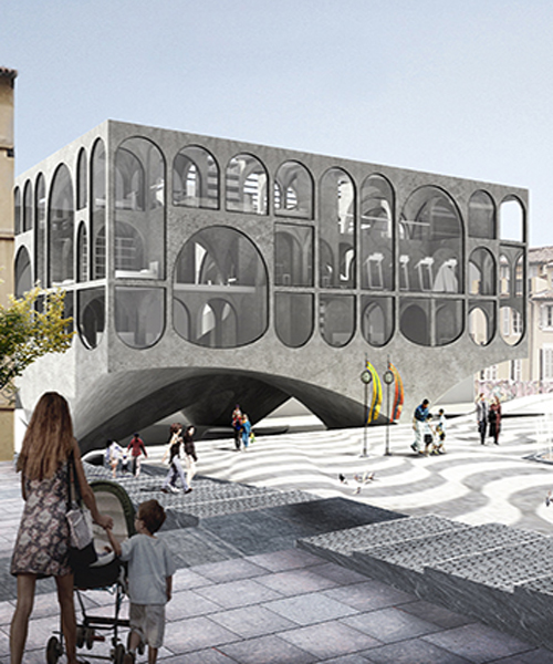 studio 101's housing proposal is an urban reform for marseille's historical center