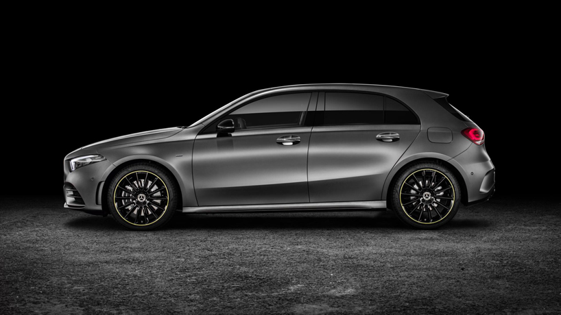 the mercedes A-class redefines modern luxury with a futuristic interior