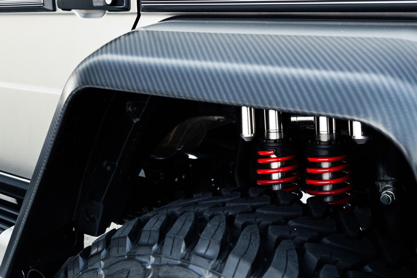 brabus modifies the mercedes-benz G-class to tackle safari trails