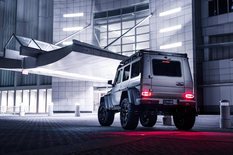 brabus modifies the mercedes-benz G-class to tackle safari trails