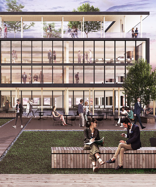 plans unveiled for the largest timber office building in the US