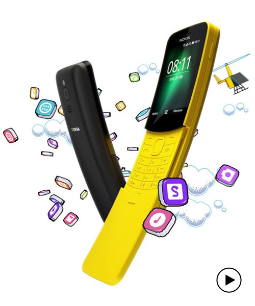 the nokia 8110 banana phone from 'the matrix' is back