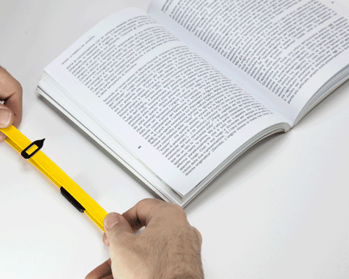lastword bookmark eases up a book reader's life, by PQ design studio