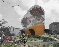 airbnb, hydroponics and soil form 'practical utopia' concept in friends of brick