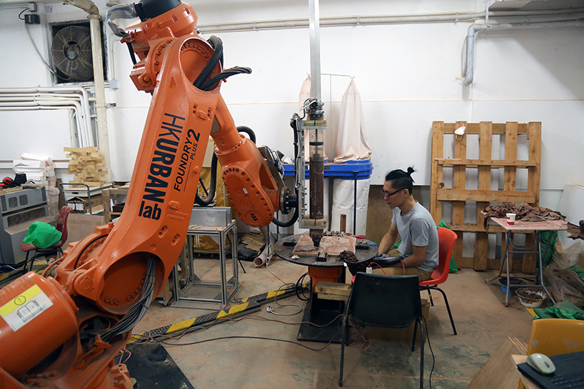 HKU's Robotic Fabrication LAB 3D Prints Terracotta Brick Enclosure