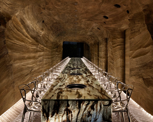 two storey tokyo restaurant by ryoji iedokoro offers contrasting dining experiences