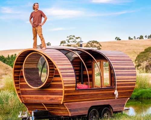 steve areen designed this tiny house to be as playful as possible