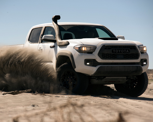 toyota elevates off road exploration with the TRD pro pickup trucks