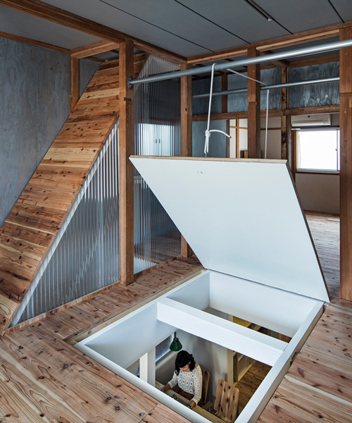 watch the trap door! a japanese architect's solution to an age old problem
