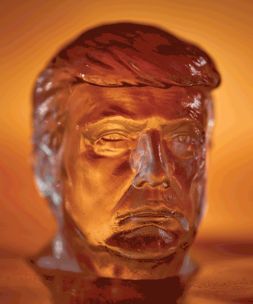 trump ice-head trays let you cool down while the planet heats up!