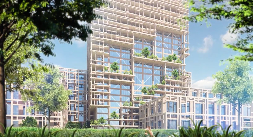 Tokyo Plans World's Tallest Wooden Skyscraper By 2041