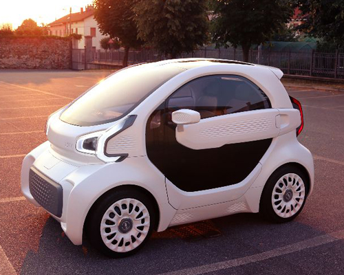 this 3D printed electric vehicle only has 57 parts