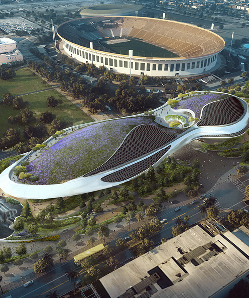new images of MAD-designed lucas museum unveiled as project breaks ground in LA