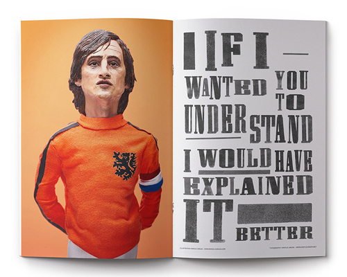 PICKLES magazine dives into soccer and presents it as you would never think of before