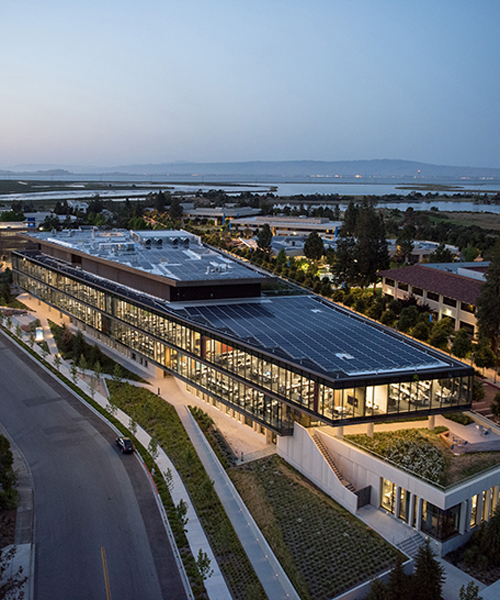 WRNS + clive wilkinson team up to design an innovative workspace in silicon valley