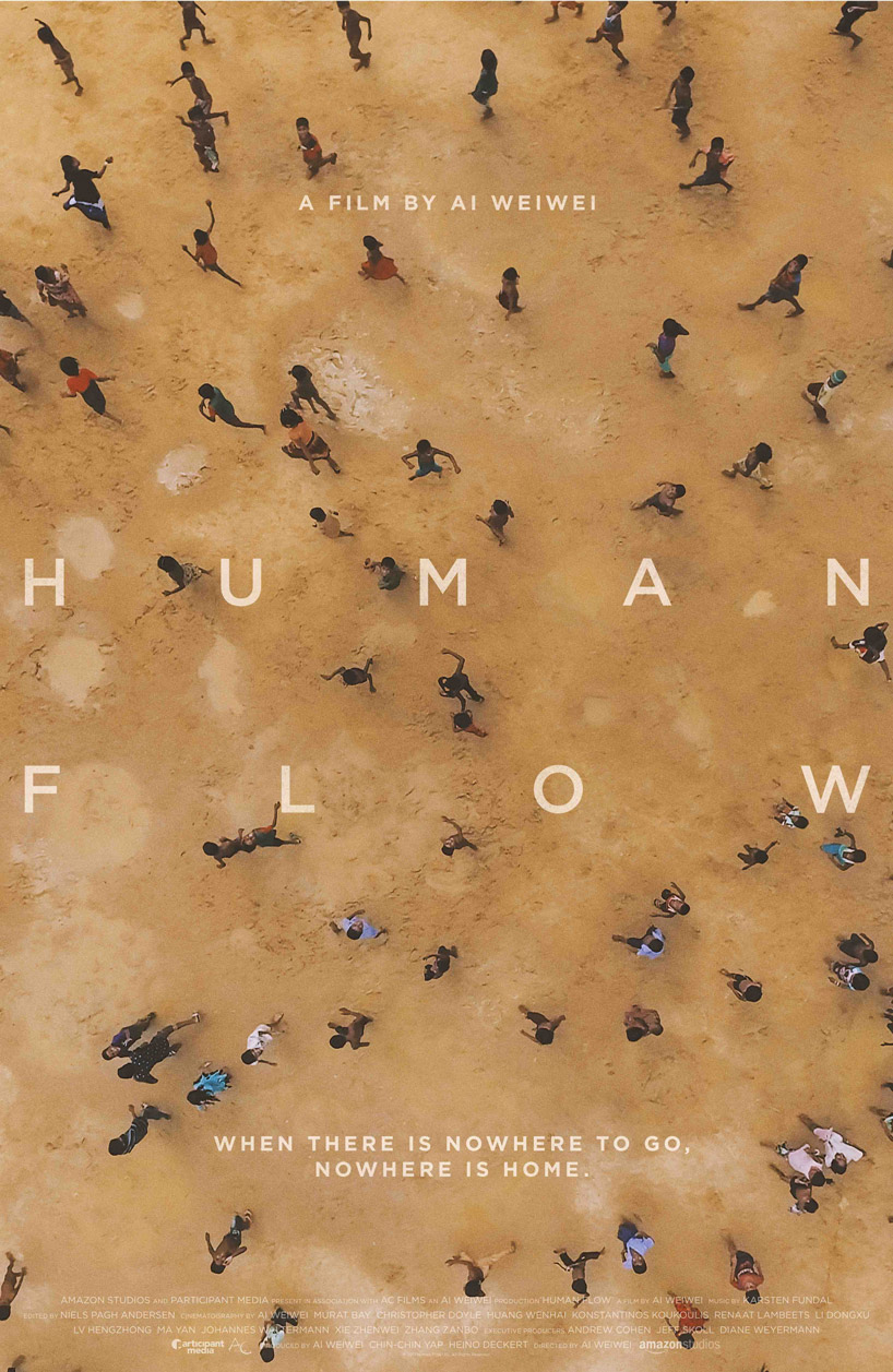 ai weiwei documents the global refugee crisis in documentary film 'human flow'