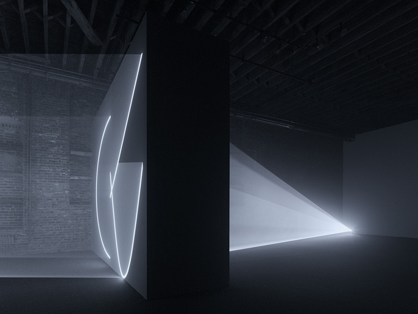 anthony mccall's 'solid light works' at pioneer works in brooklyn