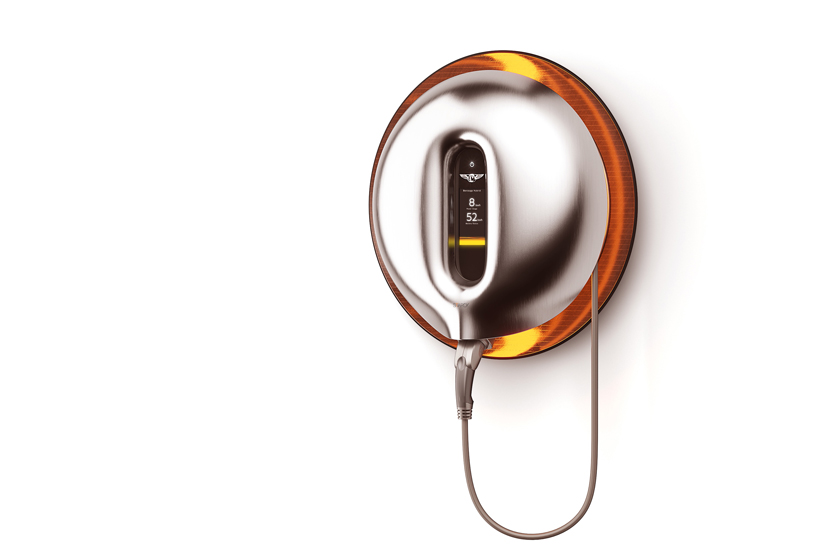 philippe starck designs power dock for bentley’s bentayga hybrid